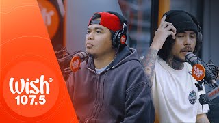 JRLDM ft Gloc9 performs “Lagi Na Lang” LIVE on Wish 1075 Bus [upl. by Ilahtan]