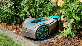 GARDENA 1520120 SILENO Minimo  Automatic Robotic Lawn Mower — Best Bluetooth Robotic Lawn Mower [upl. by Jorgensen]