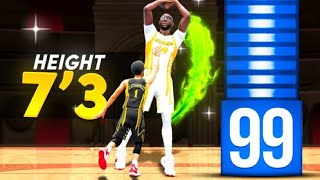 73 quotVersatile Enforcerquot Is a Post Fade Monster in NBA 2K25 [upl. by Ycul]