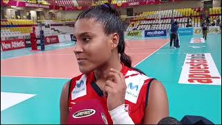 Brenda Lobatón 🇵🇪🏐 “Nuestra mentalidad fue mucho más fuerte que la de Alianza” [upl. by Aivatnuahs279]