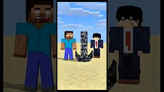 minecraft new trick minecraftmemes animation memes anime trending friendship herobrinestory [upl. by Ahsinac]