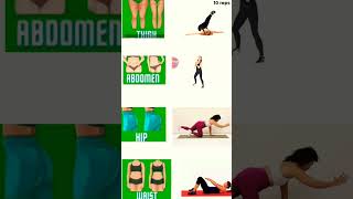 Abdomen exercise for girls fullbodyworkoutathomeforbeginners challenge [upl. by Velma]