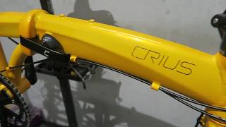 Crius Velocity Disc Brake Folding Bike 20quot [upl. by Brenden]