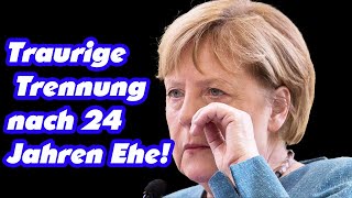 Angela Merkel amp Joachim Sauer Scheidung Traurige Trennung nach 24 Jahren Ehe [upl. by Gill]