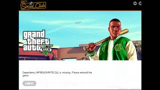 GTA 5 FIX GAME CRASH AND MFREADWRITEDLL 100 WORKING [upl. by Niko]