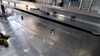 Building a 25ft Aluminum Boat Part 13 [upl. by Ennayehc458]