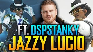 Best Lucio DSPStanky on New quotJazzy Lucioquot Skin Overwatch Anniversary [upl. by Vallo]