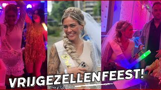 SACHA HAAR VRIJGEZELLENFEEST💃 WE MOGEN NOG 1X HELEMAAL LOS GAAN 😳🥳  VLOG 258 [upl. by Ynnot]