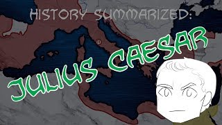 History Summarized Julius Caesar and the Fall of the Republic [upl. by Burty370]