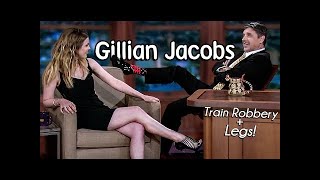 EVERY Gillian Jacobs with Craig Ferguson Show [upl. by Regdirb376]