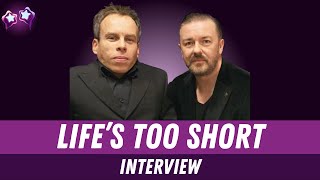 Ricky Gervais amp Warwick Davis Interview on Lifes Too Short [upl. by Eivi]