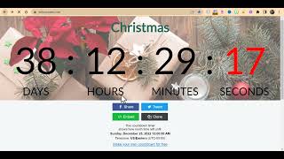 Create a countdown timer to share andor display with others quickly and easily [upl. by Rossen]