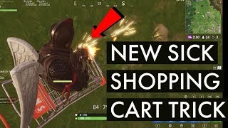 New sick shopping cart trick  Fortnite Tips and Tricks [upl. by Ojyram]