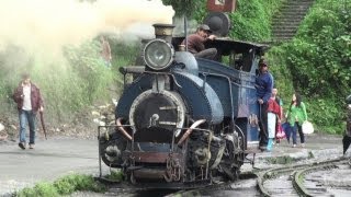 Indian RailToy Train in Darjeeling [upl. by Gabel]