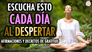 🌤🙏🏻 Afirmaciones y Decretos Positivos Para Empezar Bien El Día 💜🤩 Motivación Para La Mañana [upl. by Netniuq]