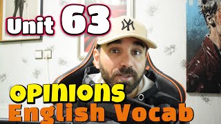 English Vocabulary  How to Express Your Opinion Lesson 63  Crack English Words [upl. by Randolph915]