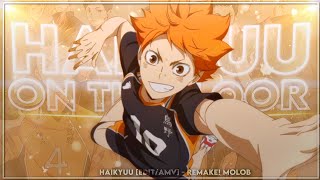 HAIKYUU 🦅 ON THE FLOOR  EDITAMV Remake📱 [upl. by Robins388]