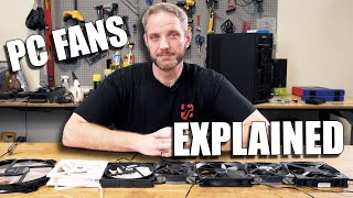 PC Fans Types Explained What is right for your setup [upl. by Alahc]