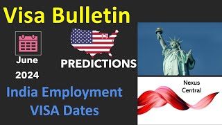 June 2024 USCIS VISA BULLETIN PREDICTIONS uscis [upl. by Adnawuj]