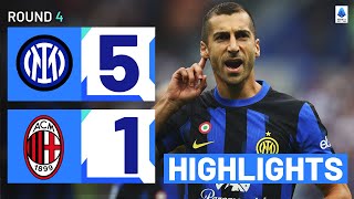 InterMilan 51  Inter claim city bragging rights Goals amp Highlights  Serie A 202324 [upl. by Sharline]