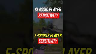 ESPORTS Player VS CLASSIC Player Sensitivity  Best Zero Recoil Sensitivity for BGMI [upl. by Gilud800]