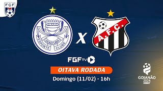 Ao vivo  Goiatuba EC X Anapolis FC  Campeonato Goianão 2024 [upl. by Ymeraj31]