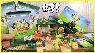 Woolworths Bricks Farm Mystery Packs Opening 3 Plus Quad Bike Set Build  Birdew Reviews [upl. by Lerrehs]