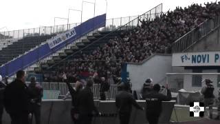 quot A DA TE VIDI BABOquot Grobari u Pazaru 22022014 [upl. by Ecille564]