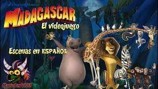 Madagascar 1 El Videojuego  Escenas Español Algunos momentos en juego [upl. by Nalat948]