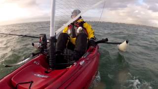 Hobie Outback sailing trials [upl. by Annabela]