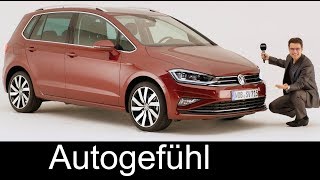 VW Golf Sportsvan SV Facelift REVIEW 2018 Volkswagen compact MPV  Autogefühl [upl. by Strohbehn925]