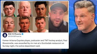 Spittin Chiclets Host amp Former NHLer Paul Bissonnette Beat The Shit Out Of 6 Men That Assaulted Him [upl. by Slavin]