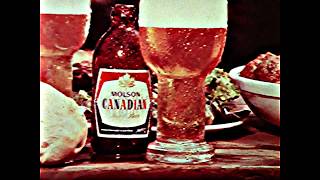 1970s TV Ad For Molson Canadian Beer quotMolson Canadian Thats The Beerquot Canadaday [upl. by Miche]