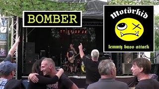 BOMBER  LEMMY BASS amp VOCALS  MOTÖRHEAD COVER PERFORMED LIVE BY THE ANGRY MOTÖRKID 2023 [upl. by Irakuy]