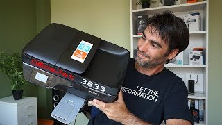 HP OfficeJet 3833  unboxing y toma de contacto en español [upl. by Nora]