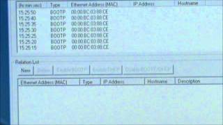 How to Set an IP Address in AllenBradley ControlLogix 1756ENET using BOOTP DHCP Server Software [upl. by Llednik]