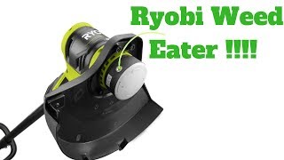 Ryobi P20100 One  18v Cordless Weed Eater Review [upl. by Sillaw]