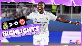 HIGHLIGHTS  Real Madrid 20 Eintracht Frankfurt  UEFA Super Cup [upl. by Pero]