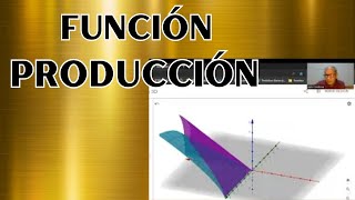 RENDIMIENTOS MARGINALES Decrecientes FUNCIÓN de Producción Indice de PRODUCTIVIDAD Total A [upl. by Yrrej]