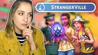 THE SIMS 4 STRANGERVILLE Initial Thoughts [upl. by Yerfdog]