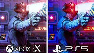 System Shock Remake PS5 vs Xbox Series X Graphics Comparison [upl. by Hackett]