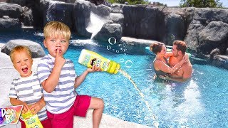 Bubble Bath Swimming Pool Prank 🛁 WHAT HAPPENS [upl. by Detta913]