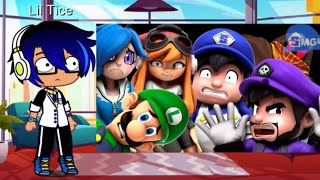 Gacha Life React To SMG4 The Inside Out [upl. by Ramah]