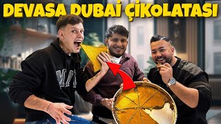 DÜNYANIN EN BÜYÜK DUBAİ ÇİKOLATASINI YAPTIK  BATUHAN BORA [upl. by Gula]