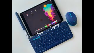 iPad Air 3 laptop with Logitech keyboard amp mouse [upl. by Yenahs]