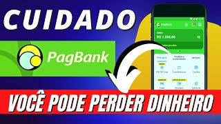 Conta digital do PagBank cuidado você pode perder dinheiro  Fique atento nas informações [upl. by Assirrec]