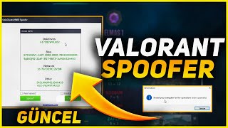 Valorant Spoofer 2024  HWID Ban Kaldırma  Kanıtlı \u00100 Çalışıyor Güncel [upl. by Middlesworth]