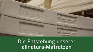 Matratzenherstellung in Deutschland  So entsteht eine hochwertige Matratze [upl. by Fernandes742]