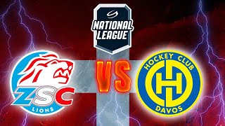 ZSC LIONS VS HC DAVOS  ŠVEICES AUGSTĀKĀ LĪGA  REGULĀRĀS SEZONAS 11 SPĒLE [upl. by Enner]