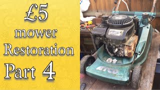 £5 mower restoration part 4 [upl. by Helbona]